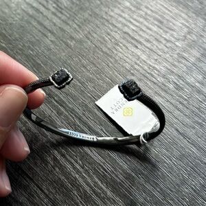 Kendra Scott Gunmetal Black Bangle